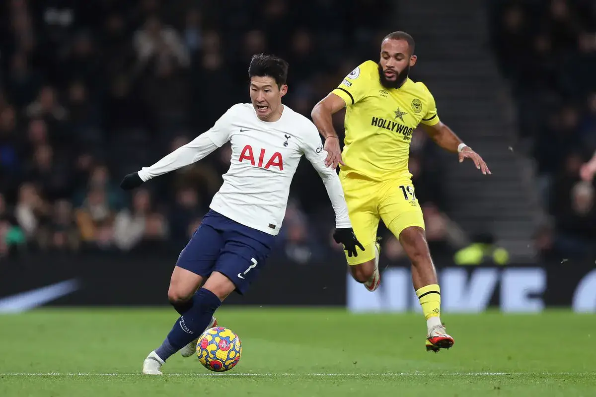 Brentford vs Tottenham. Match officials confirmed